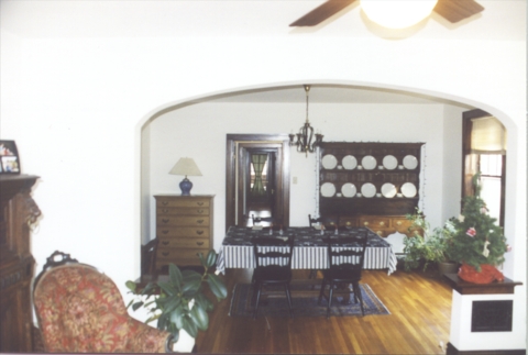 View from front to back